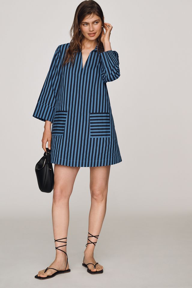 English Factory Cotton Kaftan Mini Dress #2