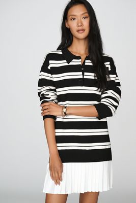 English Factory Polo Twofer Mini Dress