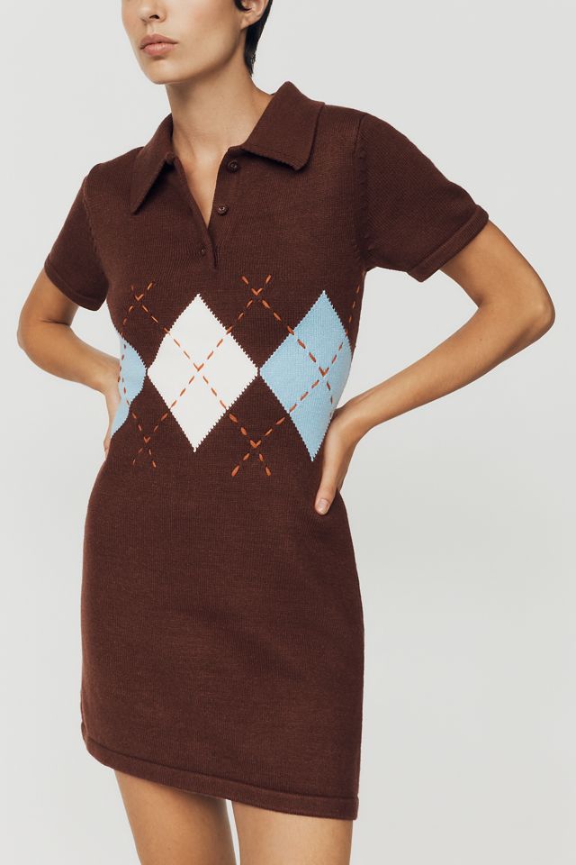 English Factory Polo Knit Mini Dress #1
