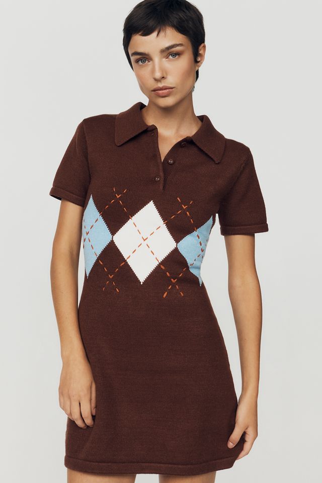 English Factory Polo Knit Mini Dress #3