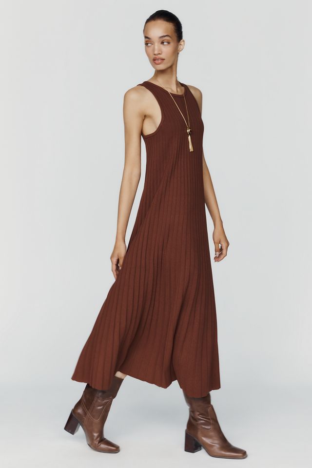 English Factory Pleated Knit Midi Dress #3