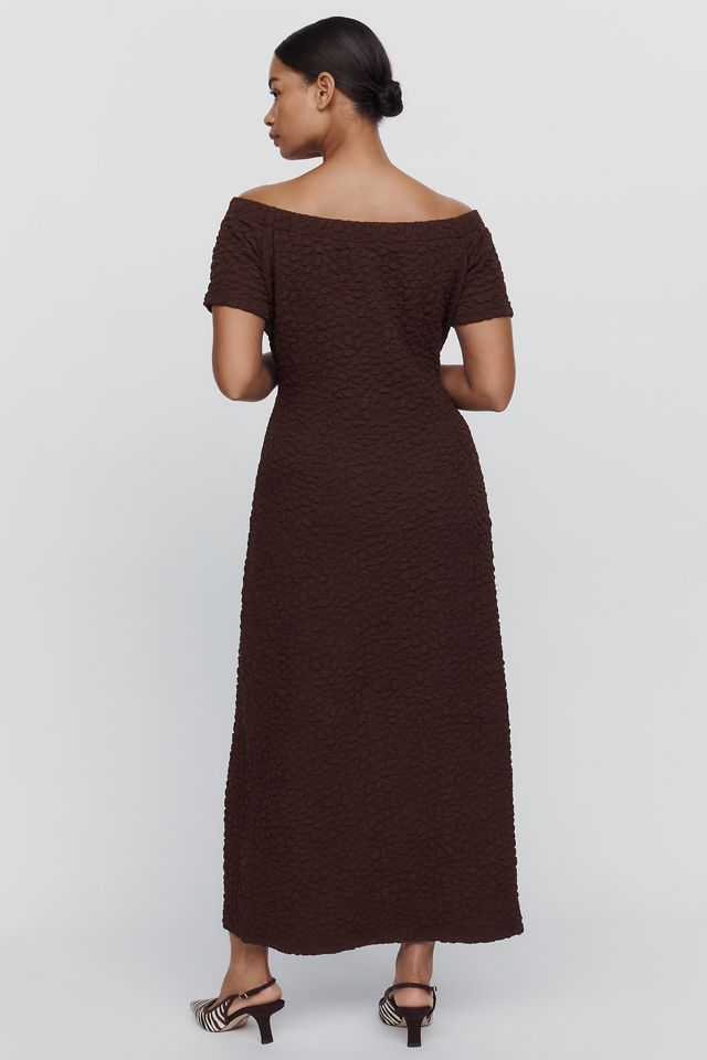 English Factory Plus Textured Midi Dress #1
