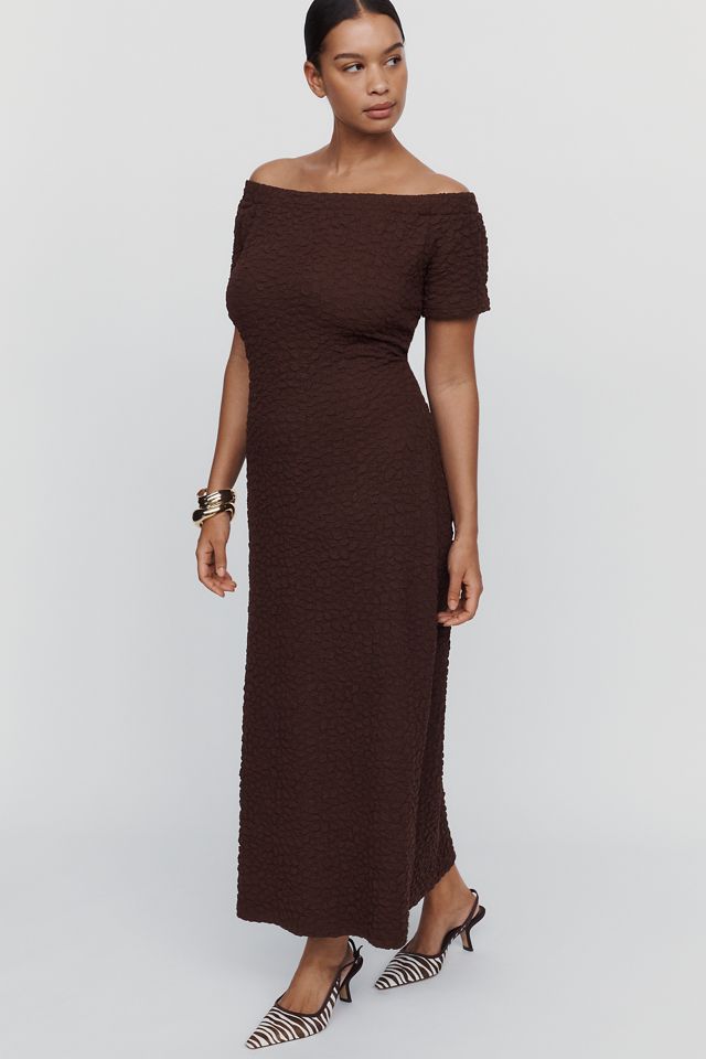 English Factory Plus Textured Midi Dress #3