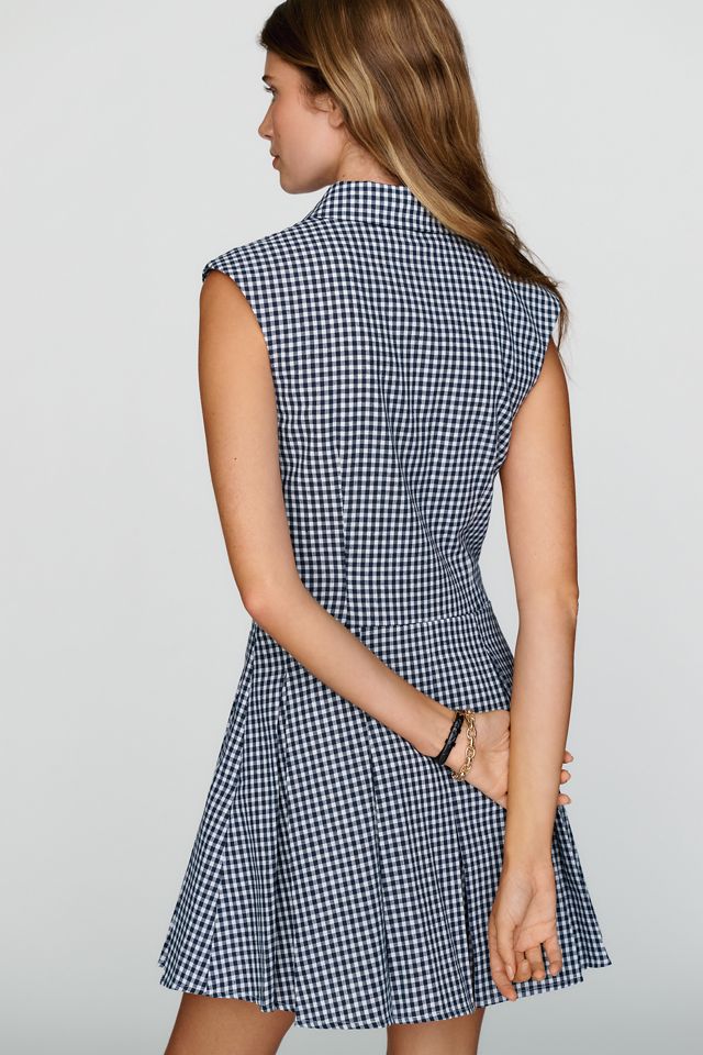 English Factory Pleated Mini Dress #1