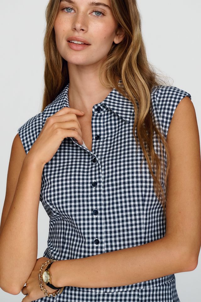 English Factory Pleated Mini Dress #2