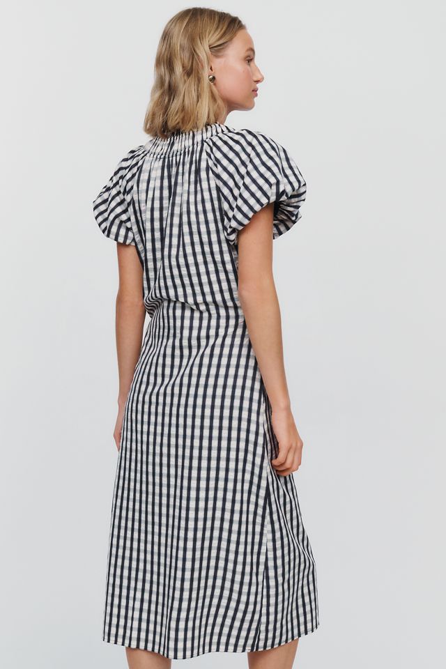 English Factory Puff Sleeve Midi Dress #2