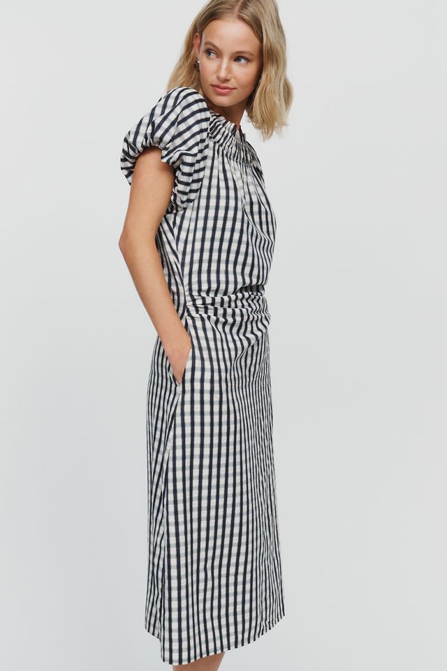 English Factory Puff Sleeve Midi Dress #3