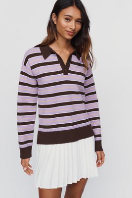 English Factory Polo Pleated Mini Dress