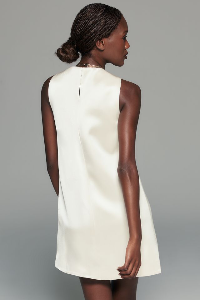 English Factory Satin Shift Dress #2