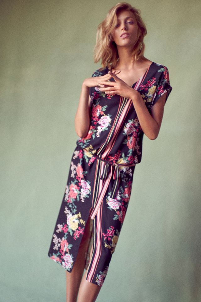 knee length dresses for ladies Object Sanne Maxi Dress 23049224 main image 1