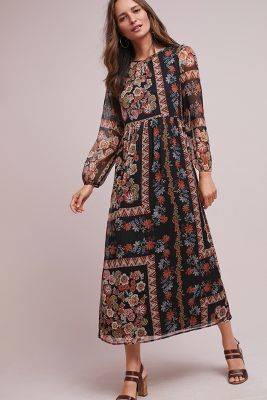 Dra Lydia Floral Maxi Dress In Assorted | ModeSens