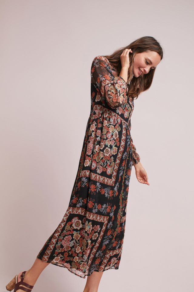 Lydia Floral Maxi Dress #1