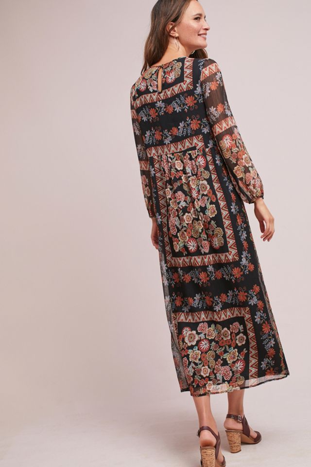 Lydia Floral Maxi Dress #3