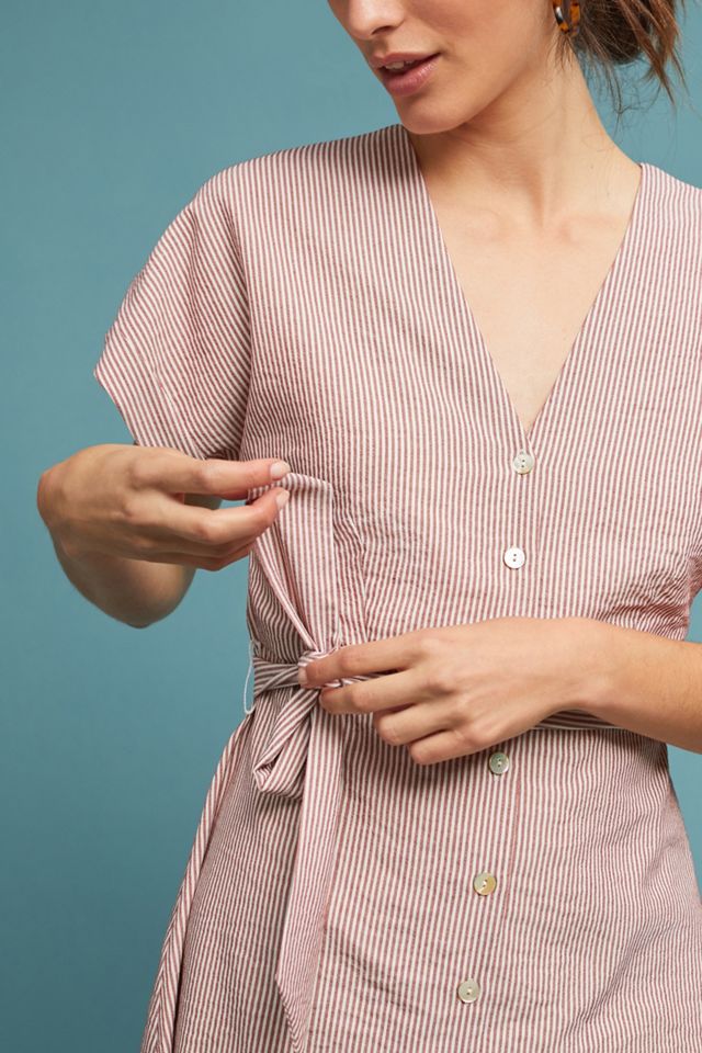 Terracotta Textured Dress #1
