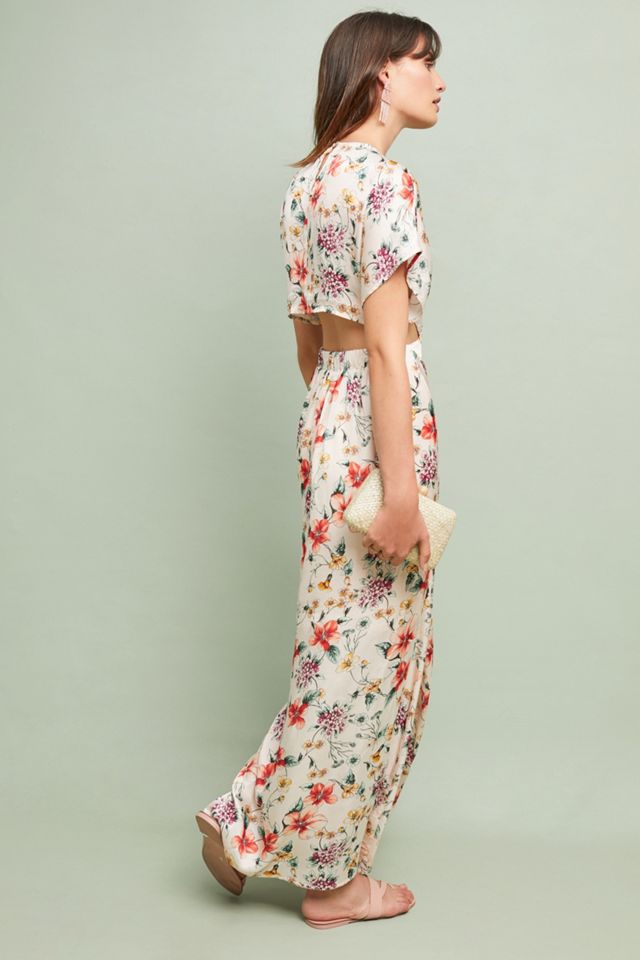 Oleander Blossom Maxi Dress #2