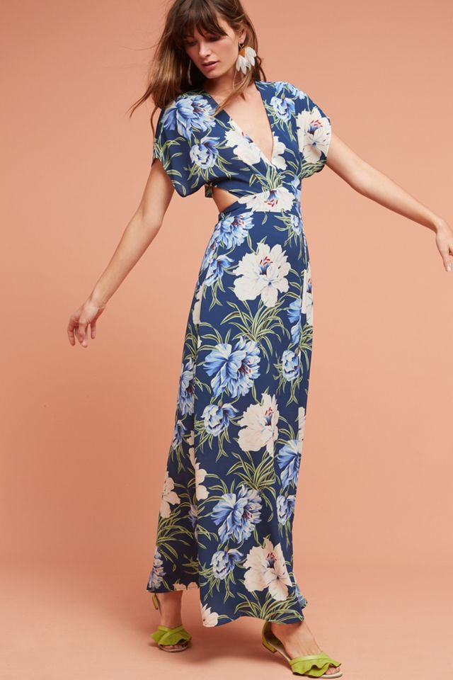 Santorini Wrap Maxi Dress | Anthropologie