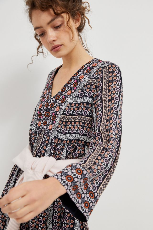 Maeve Naomi Embroidered Tunic Dress #1