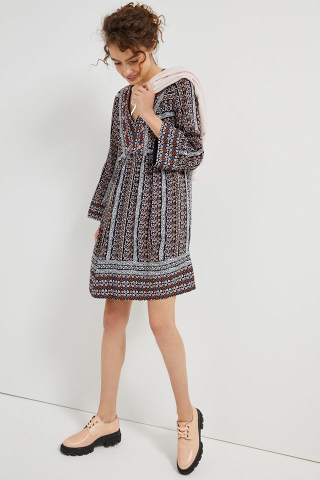 Maeve Naomi Embroidered Tunic Dress #2