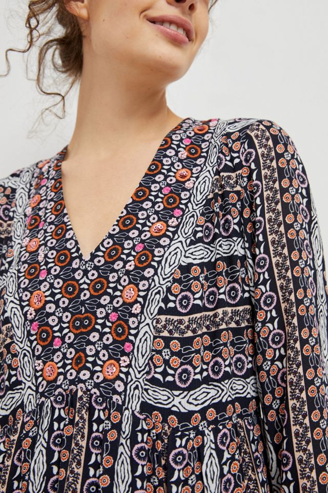 Maeve Naomi Embroidered Tunic Dress #3