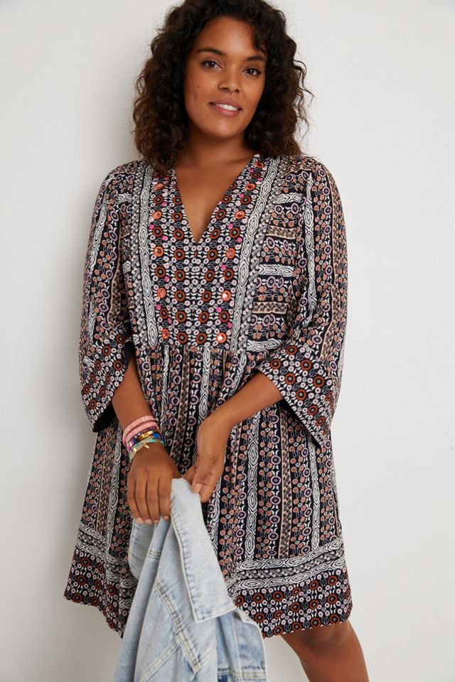 Maeve Naomi Embroidered Tunic Dress #5