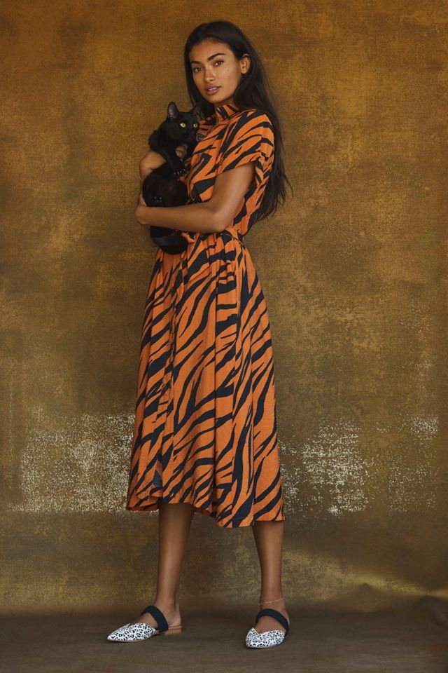 Maeve Tereza Midi Shirtdress #4