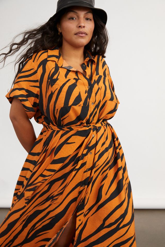 Maeve Tereza Midi Shirtdress #8