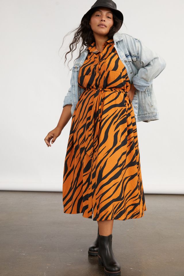 Maeve Tereza Midi Shirtdress #5