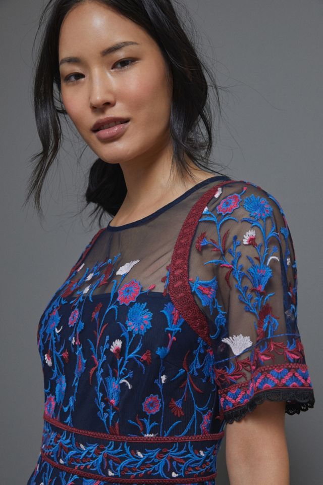 Mehreen Beaded Maxi Dress