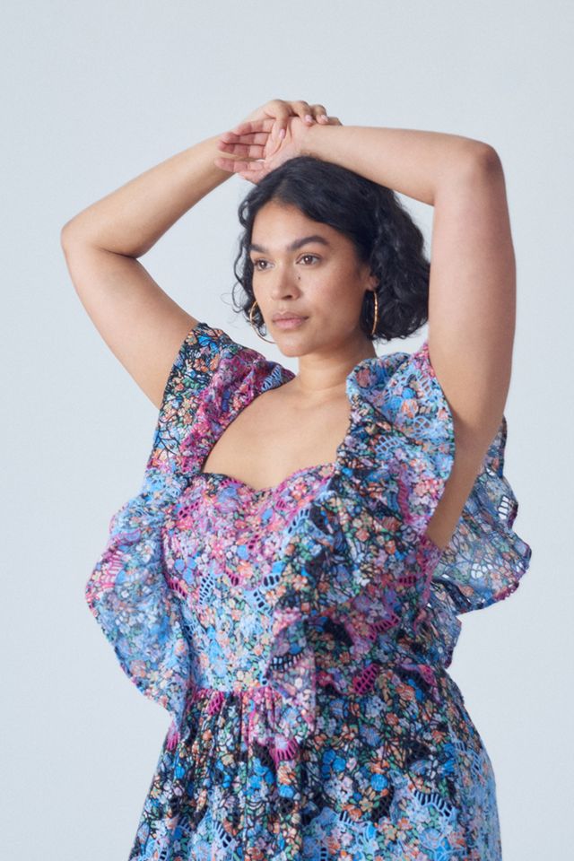 Clementina Eyelet Maxi Dress #8