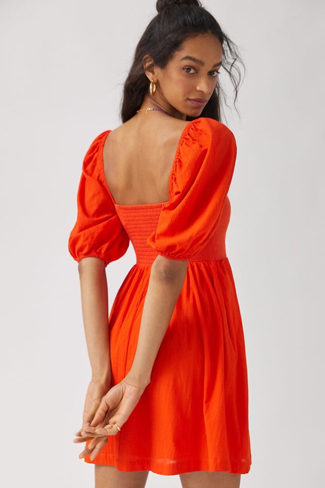 knee length dresses for ladies Hadleigh Scallop Trim Midi Dress main image 0