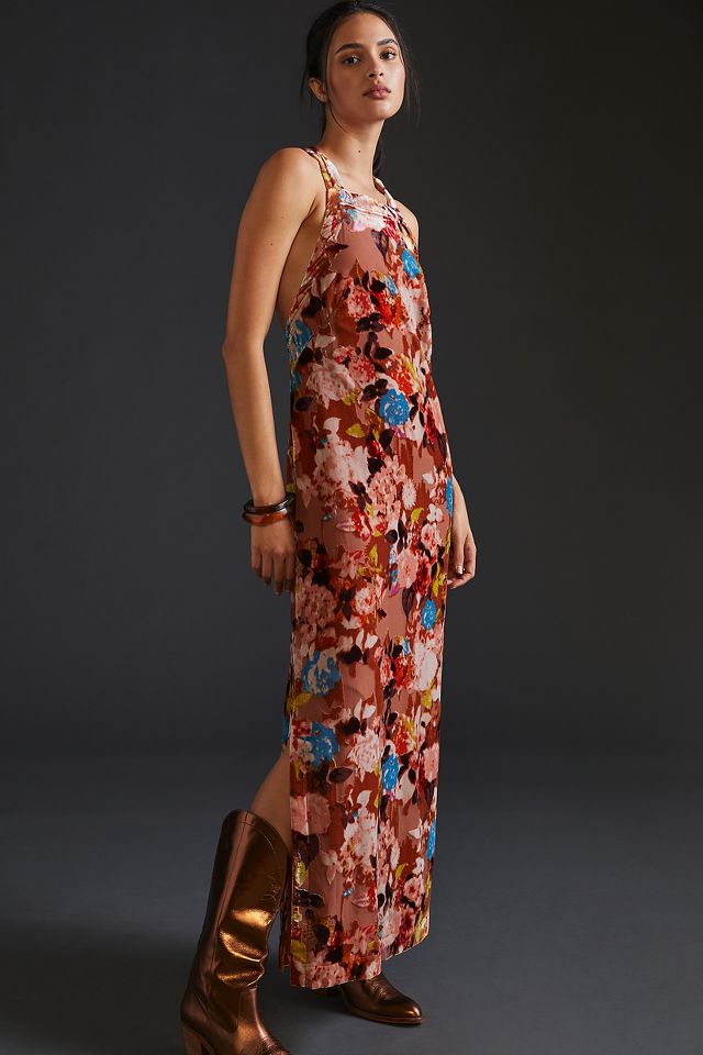 Anthropologie halter clearance dress