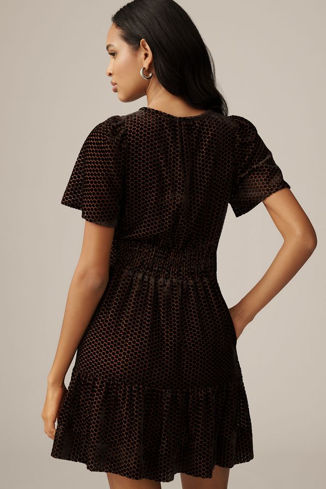The Somerset Velvet Mini Dress #1