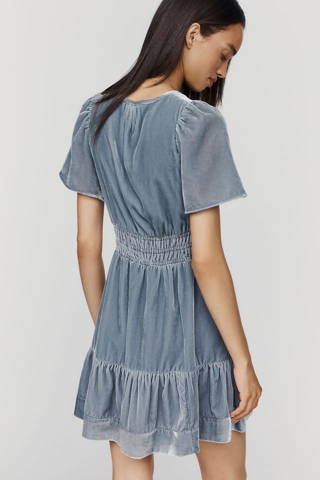Somerset Velvet Mini Dress #1