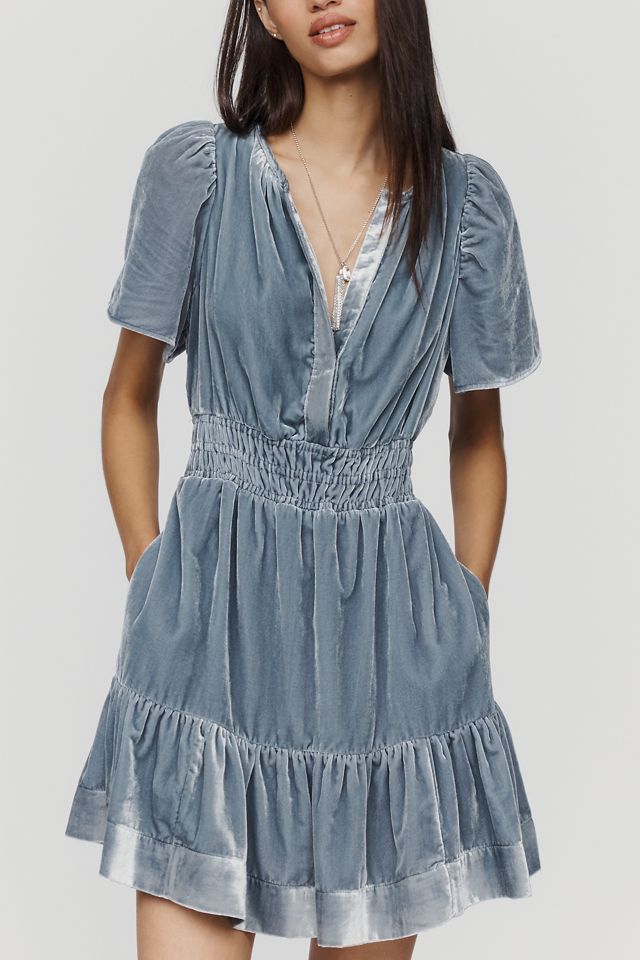 Somerset Velvet Mini Dress #2