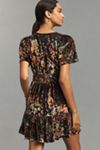 Maeve Somerset Velvet Mini Dress