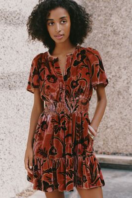 Somerset Velvet Mini Dress
