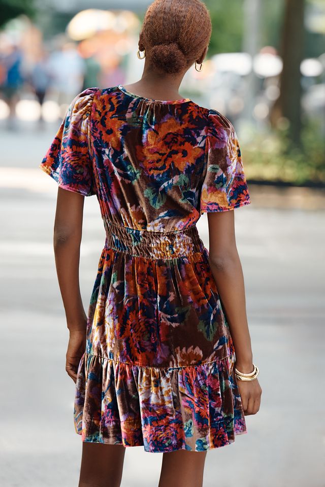 Somerset Velvet Mini Dress #1