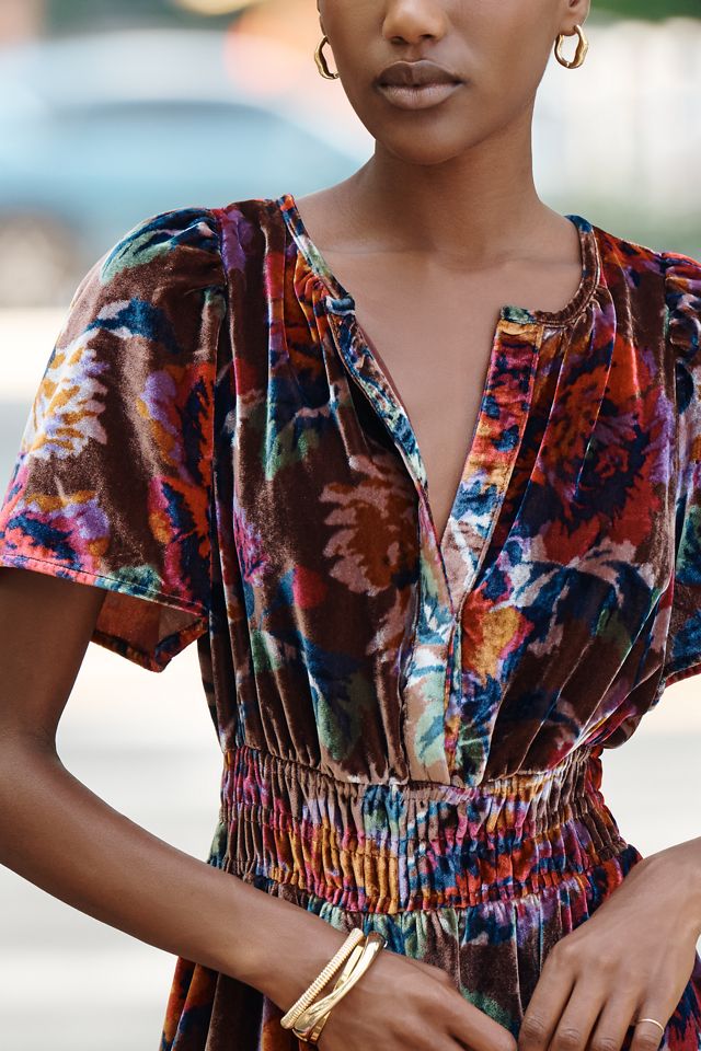 Somerset Velvet Mini Dress #2