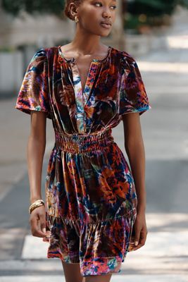 Somerset Velvet Mini Dress