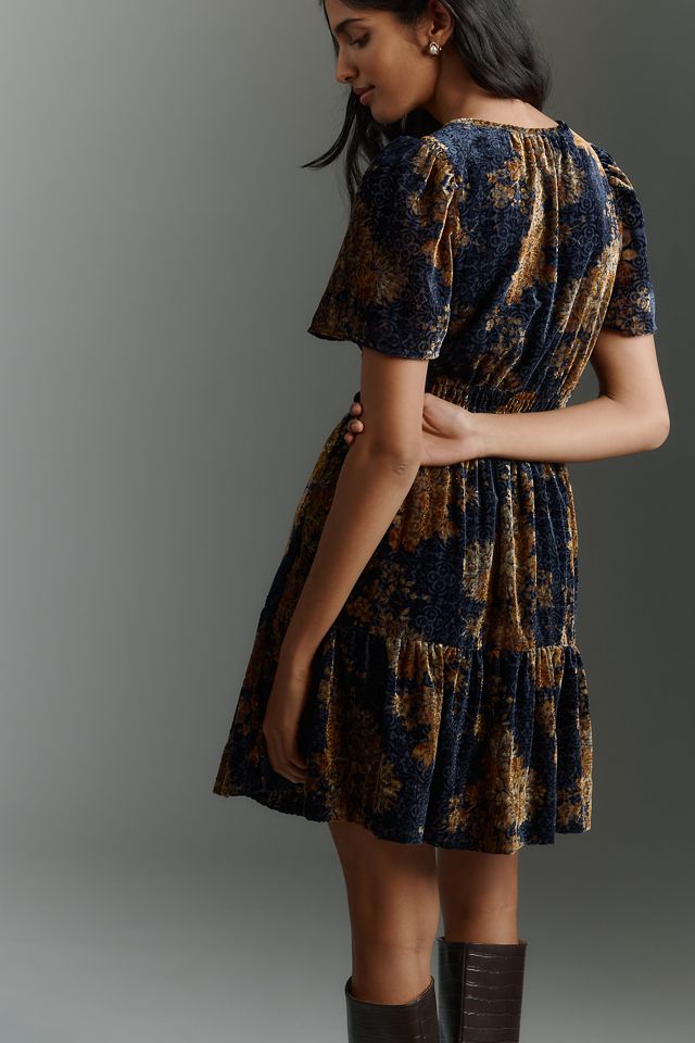 Somerset Velvet Mini Dress #3