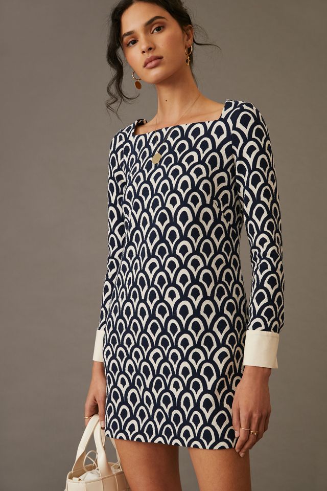 Maeve Printed Shift Mini Dress #3