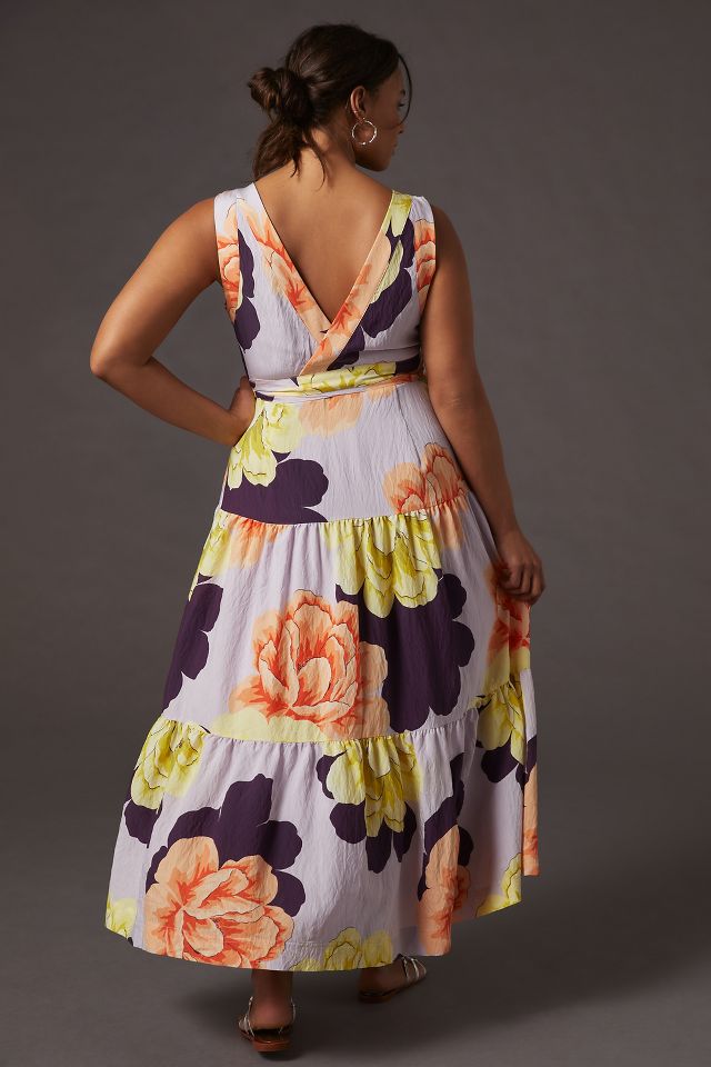 Anthropologie maeve floral outlet dress