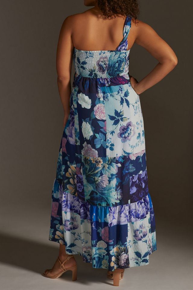 Maeve One-Shoulder Maxi Dress | Anthropologie