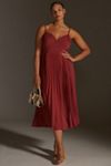 By Anthropologie Sweetheart Bodice Midi Dress | Anthropologie