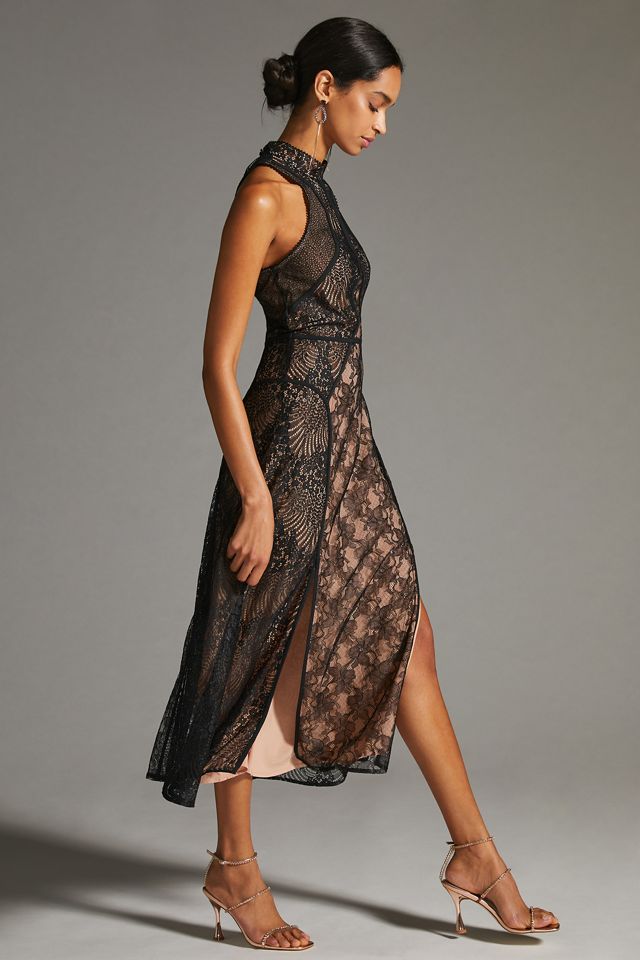 By Anthropologie Structured Midi Dress #3
