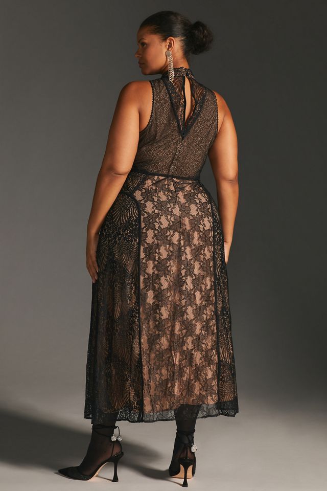 By Anthropologie Structured Midi Dress #5