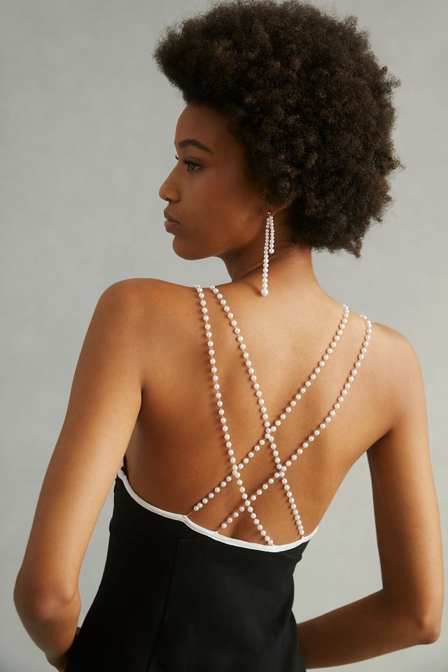 Maeve Pearl-Strap Dress #5