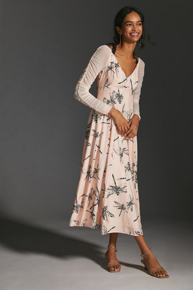 Anthropologie Midi Dress Dral regionlima gob pe