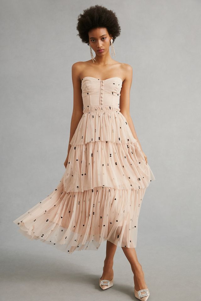 Maeve Tiered Tulle Dress