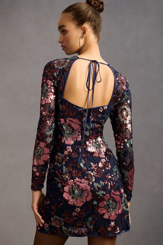 By Anthropologie Sequin Mini Dress #1